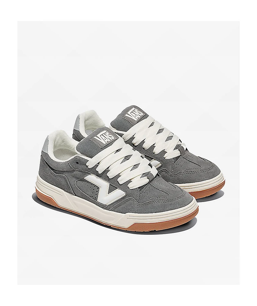 Vans Upland Pewter Grey Skate Shoes