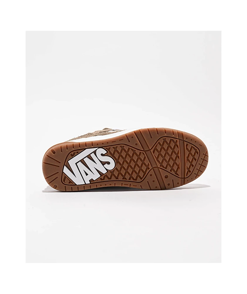 Vans Upland Tri-Tone Walnut Brown Skate Shoes