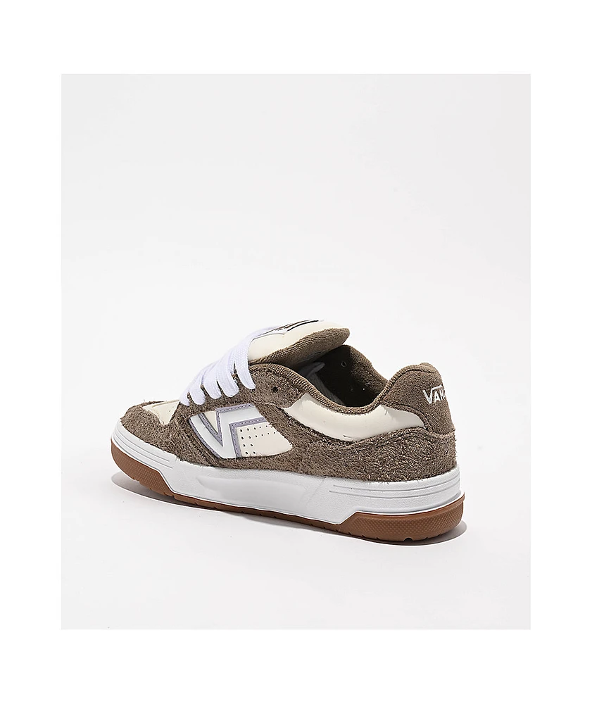 Vans Upland Tri-Tone Walnut Brown Skate Shoes