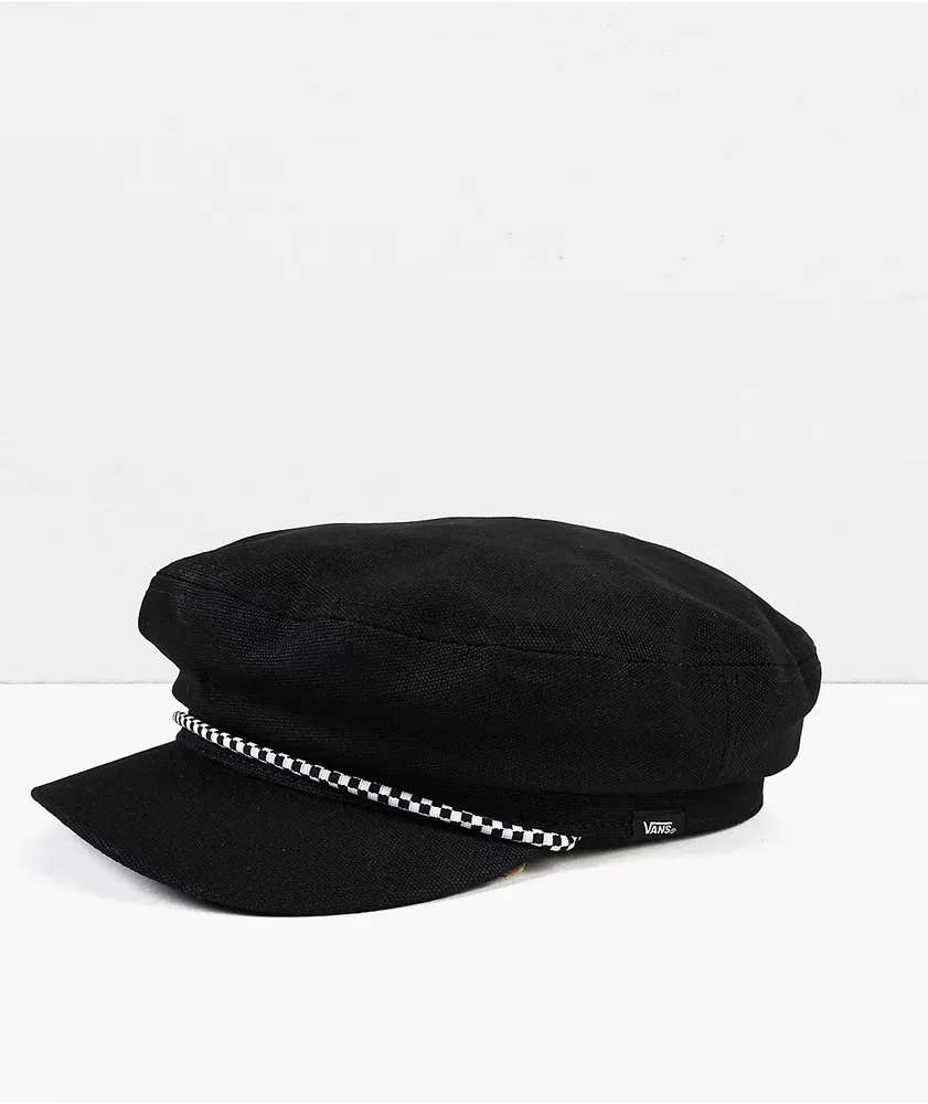 Vans Utility Black Newsboy Hat