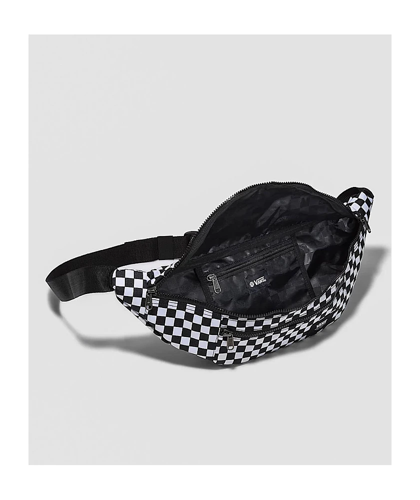 Vans Ward Black & White Checker Fanny Pack