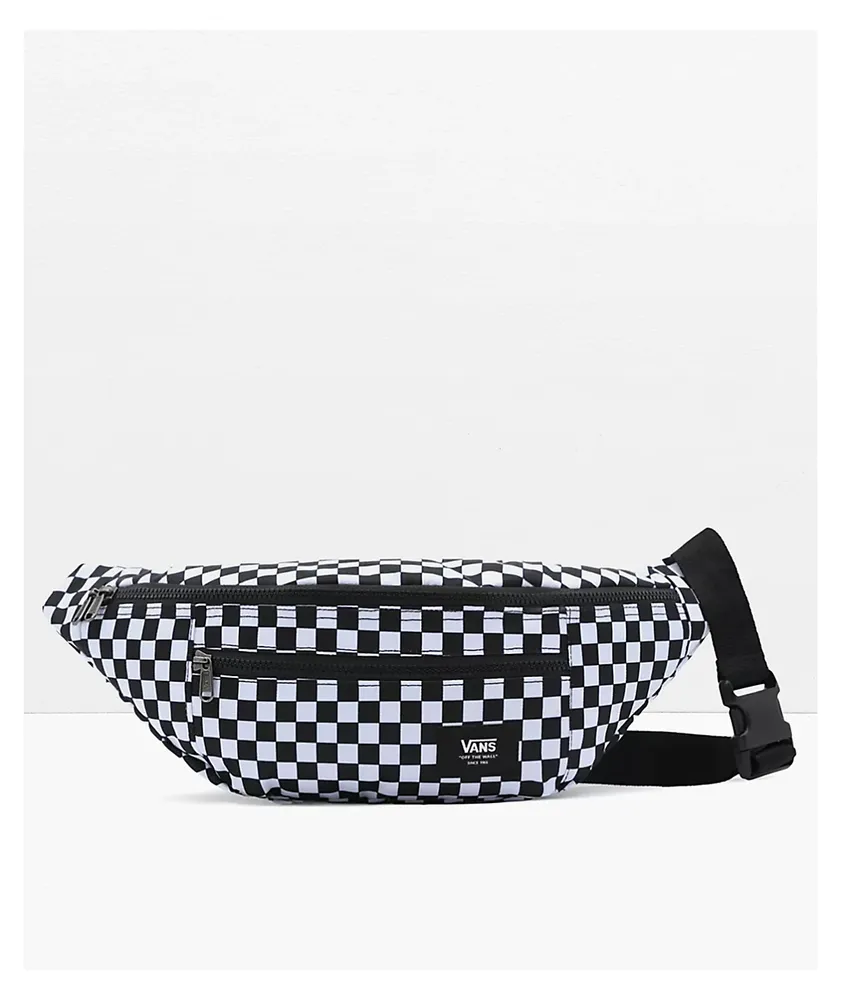 Vans Ward Black & White Checkered Crossbody Bag