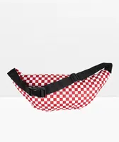 Vans Ward Red & White Checkerboard Fanny Pack