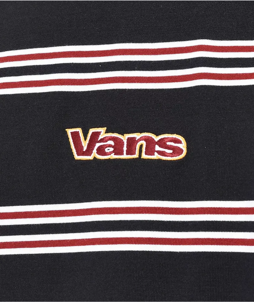 Vans Wardman Black Stripe Knit T-Shirt