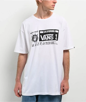 Vans Warehouse Art White T-Shirt