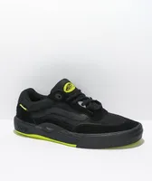 Vans Wayvee Black & Sulphur Skate Shoes