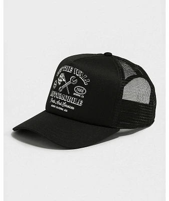Vans Winding Road Black Trucker Hat