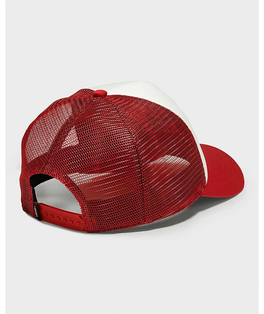 Vans Winding Road True Red Trucker Hat