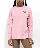 Vans Zattoo Pink Long Sleeve T-Shirt