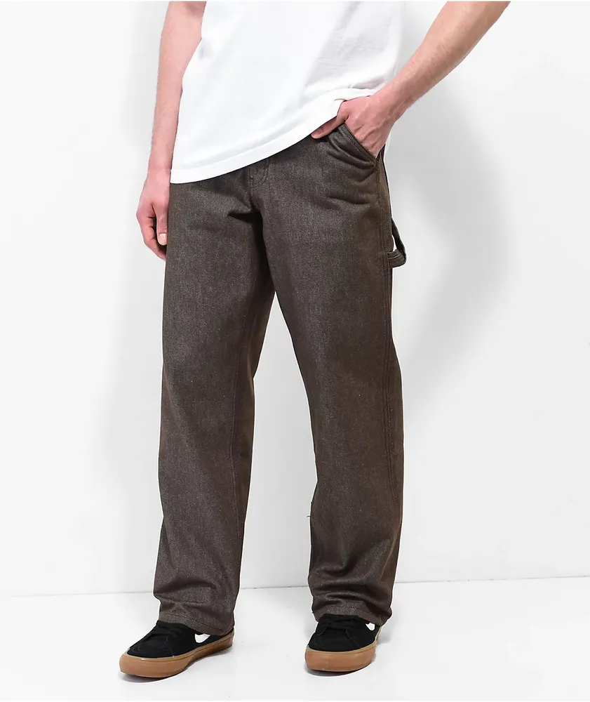 Canvas Carpenter Pant - Timber Brown – Diamond Gusset