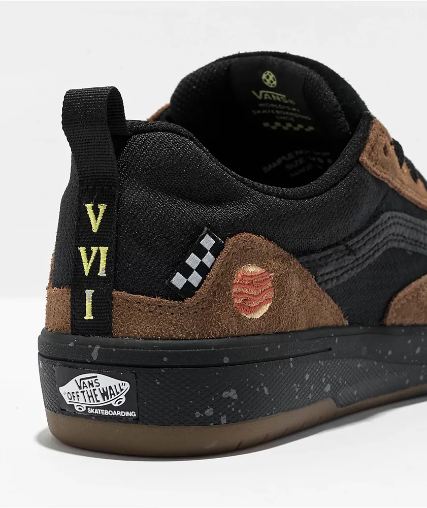 Vans Zion Zahba Brown & Multi Skate Shoes