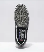 Vans x Baker Skate Slip-On Bandana Black Skate Shoes