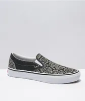 Vans x Baker Skate Slip-On Bandana Black Skate Shoes