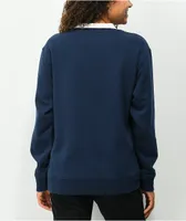 Vans x Brighton Zeuner Navy Long Sleeve Polo Shirt