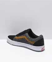 Vans x Courage Adams Old Skool BMX Black & Golden Brown Shoes