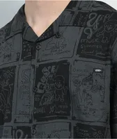 Vans x Daniel Johnston Black Button Up Shirt