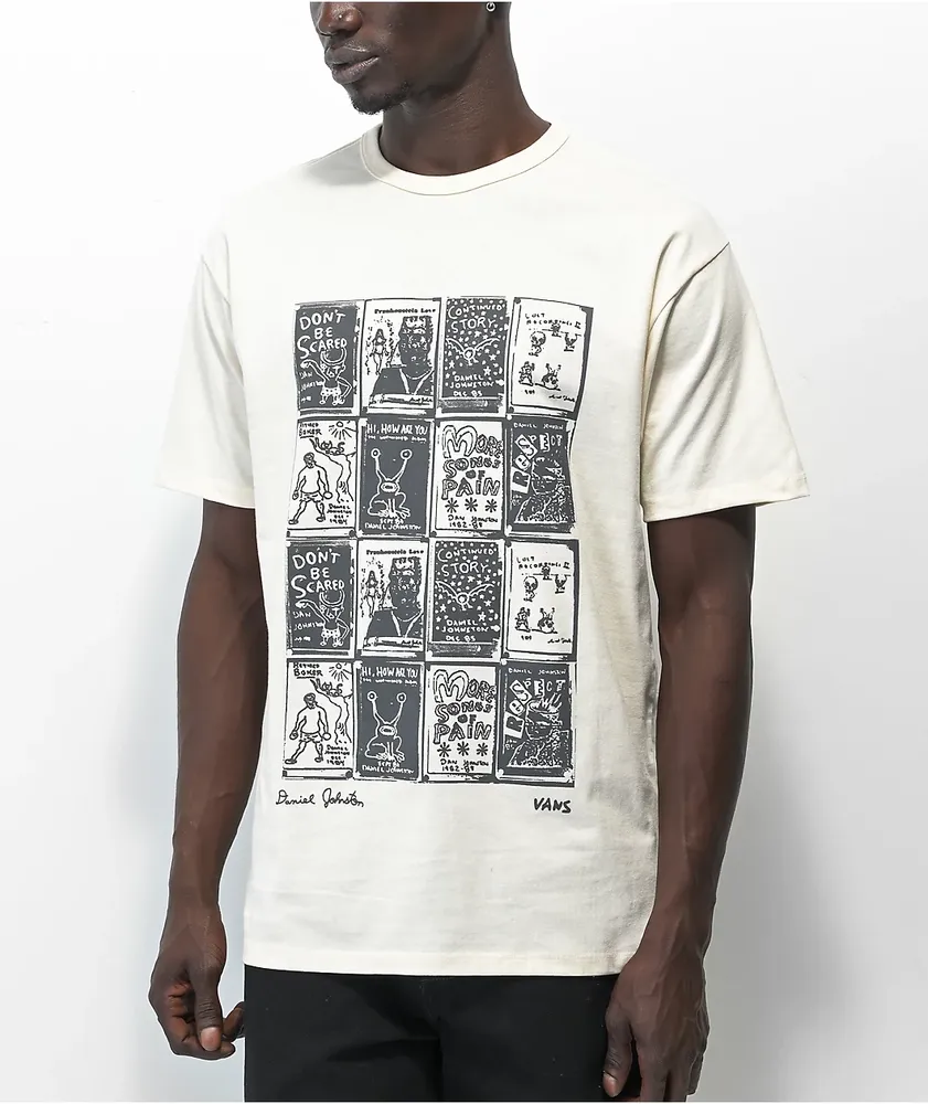 Vans x Daniel Johnston Checkered Antique White T-Shirt