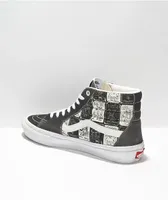 Vans x Daniel Johnston Skate Sk8-Hi Grey & White Skate Shoes