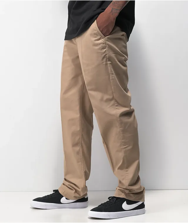 Vans Range Relaxed Brown Elastic Waist Pants