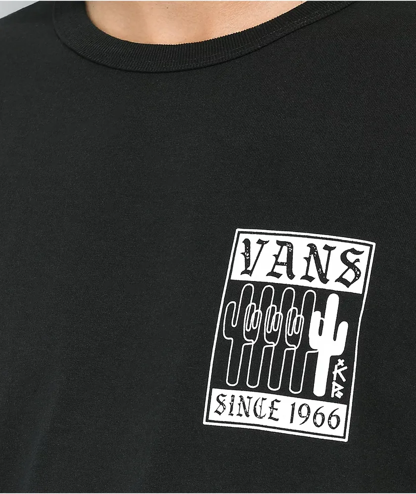 Vans x Kevin Peraza Off The Wall Black T-Shirt