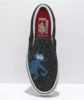 Vans x Krooked Skate Slip-On By Natas For Ray Skate Shoes