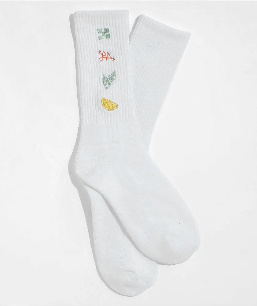 Vans x Lizzie Armanto White Crew Socks