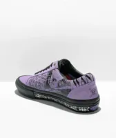 Vans x One Piece Old Skool One Piece Purple & Black Skate Shoes