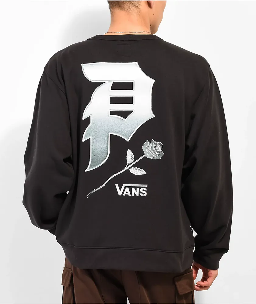 Vans x Primitive Chrome Black Crewneck Sweatshirt