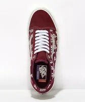 Vans x Primitive Skate Old Skool Maroon Skate Shoes