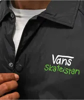 Vans x Skateistan Torrey Black Coaches Jacket