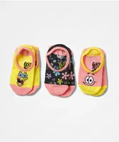 Vans x SpongeBob SquarePants Canoodle 3 Pack No Show Socks