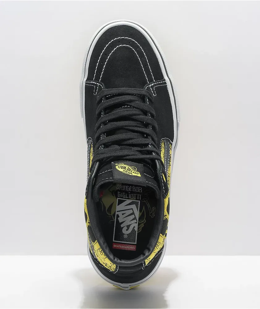 Vans x SpongeBob SquarePants Skate Sk8-Hi Gigliotti Skate Shoes 