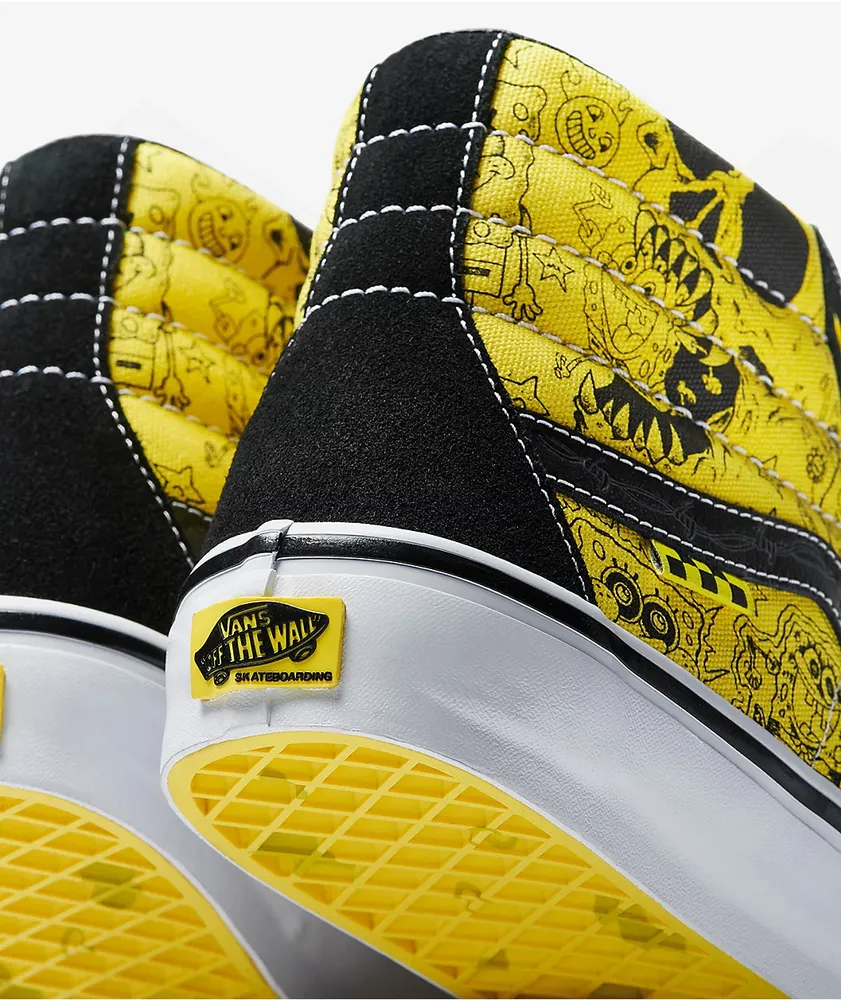 Vans x SpongeBob SquarePants Skate Sk8-Hi Gigliotti Skate Shoes 