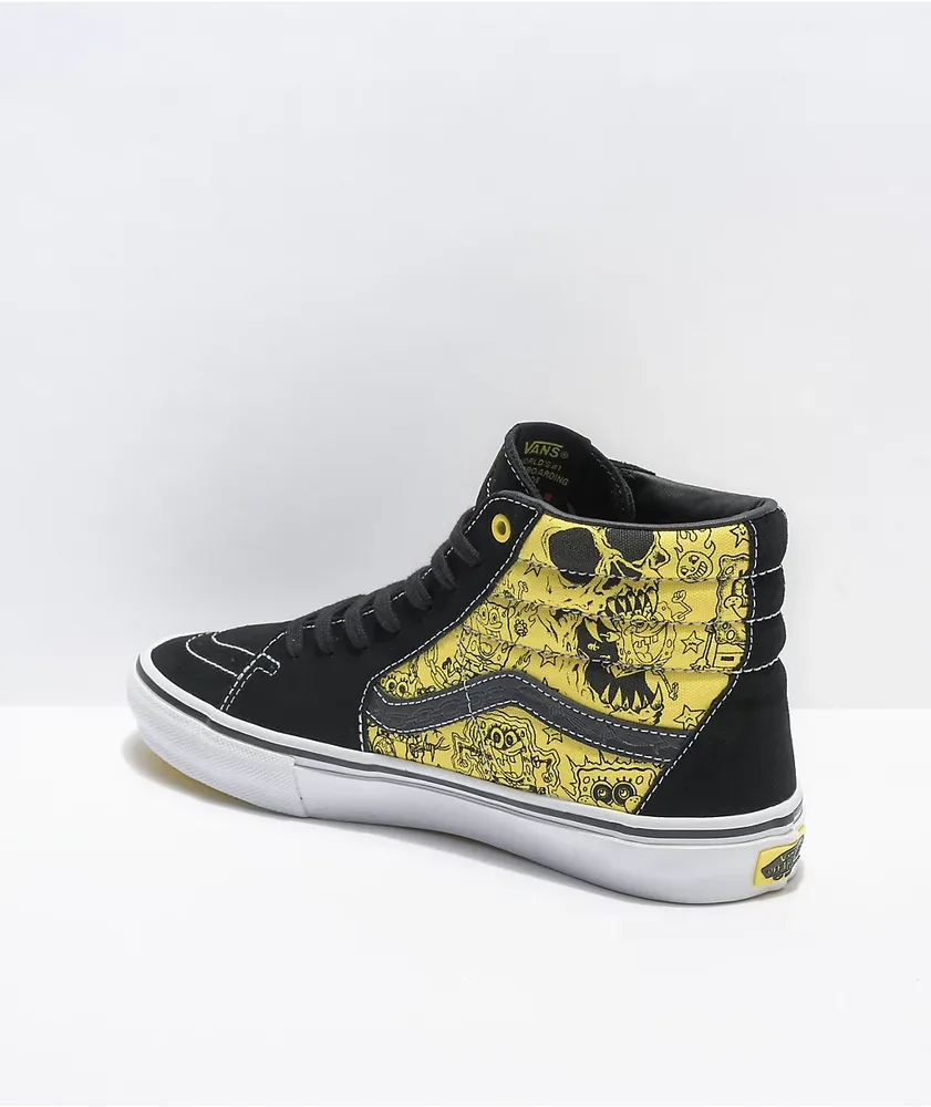 Vans x SpongeBob SquarePants Skate Sk8-Hi Gigliotti Skate Shoes 