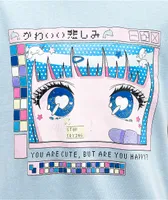 Vapor95 Cute But Happy Blue T-Shirt