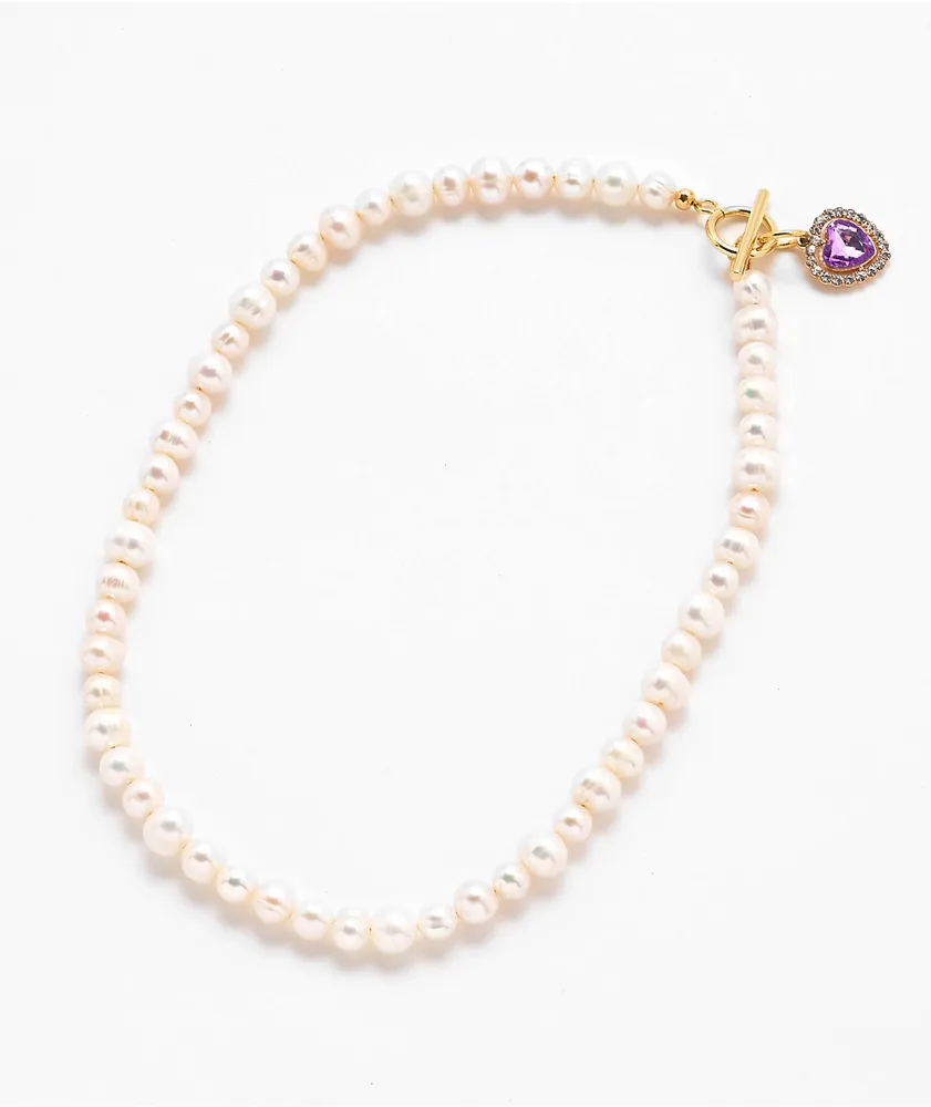 Velvet Luna Milena Lavender Necklace