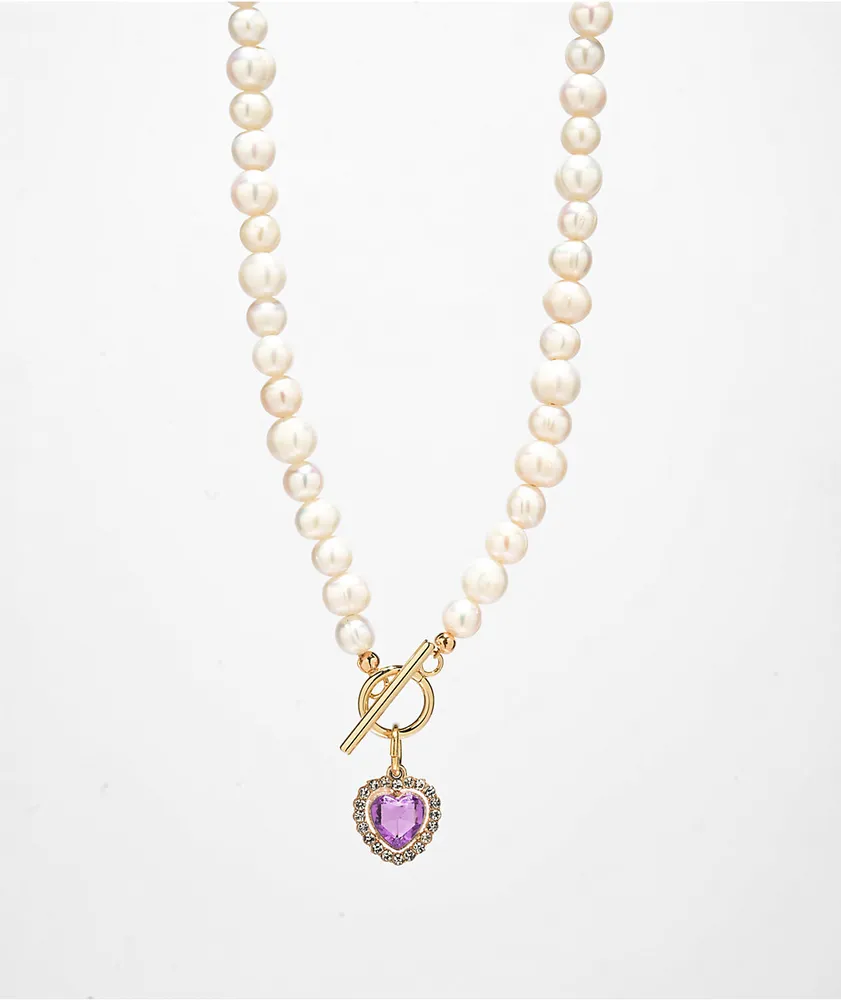 Velvet Luna Milena Lavender Necklace