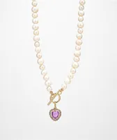 Velvet Luna Milena Lavender Necklace