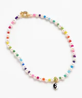 Velvet Luna Yin Yang Rainbow Necklace