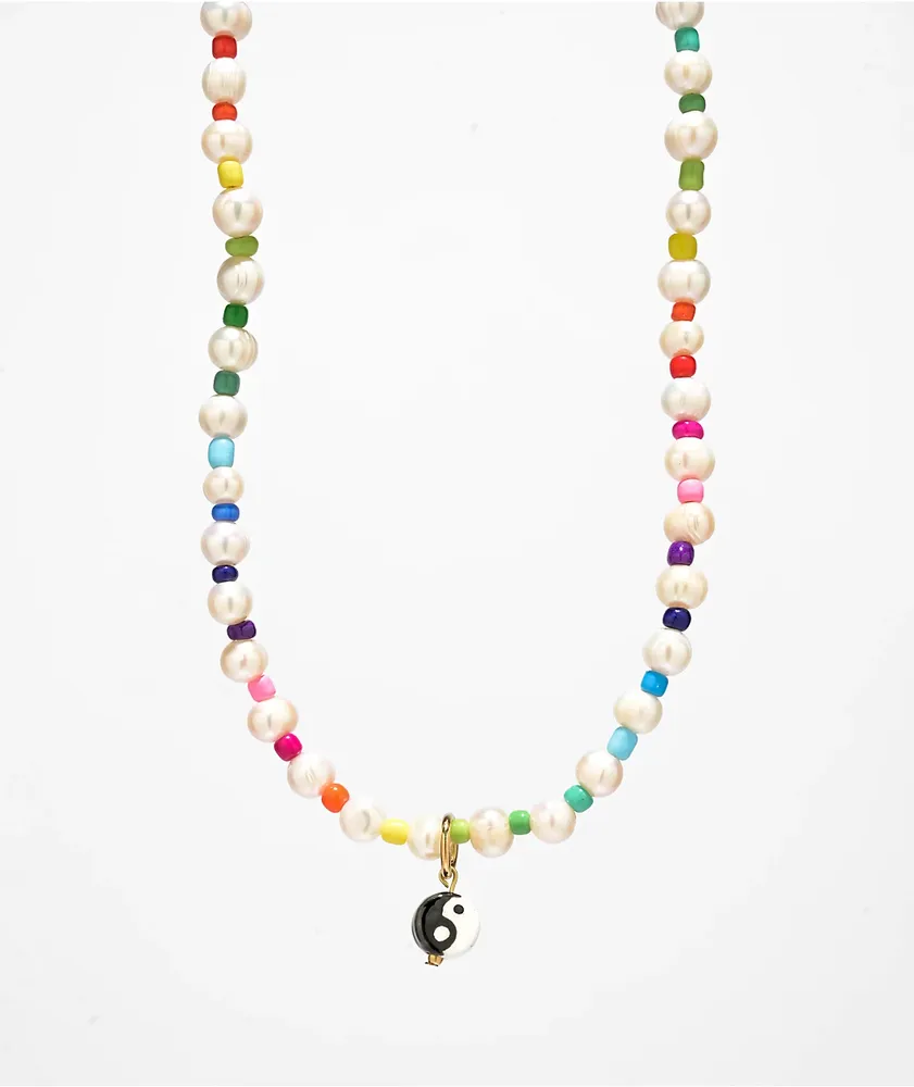 Velvet Luna Yin Yang Rainbow Necklace