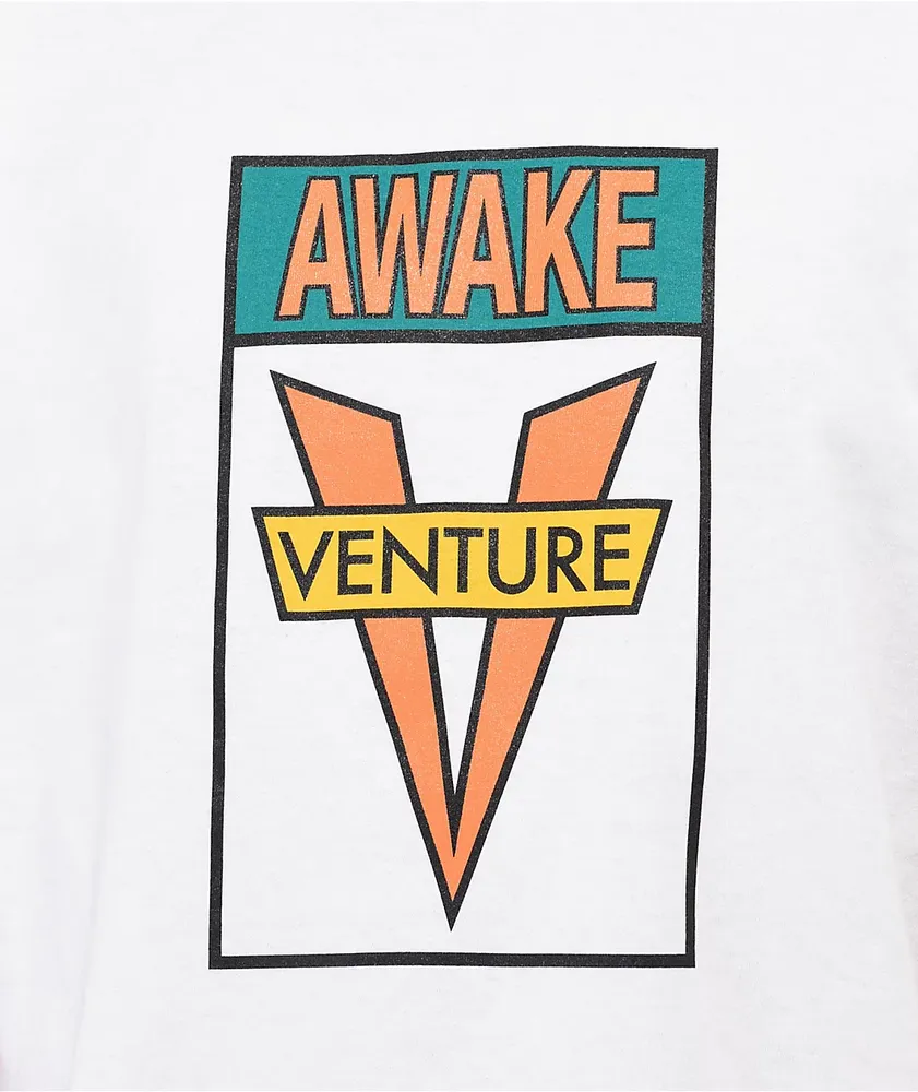 Venture Awake White T-Shirt
