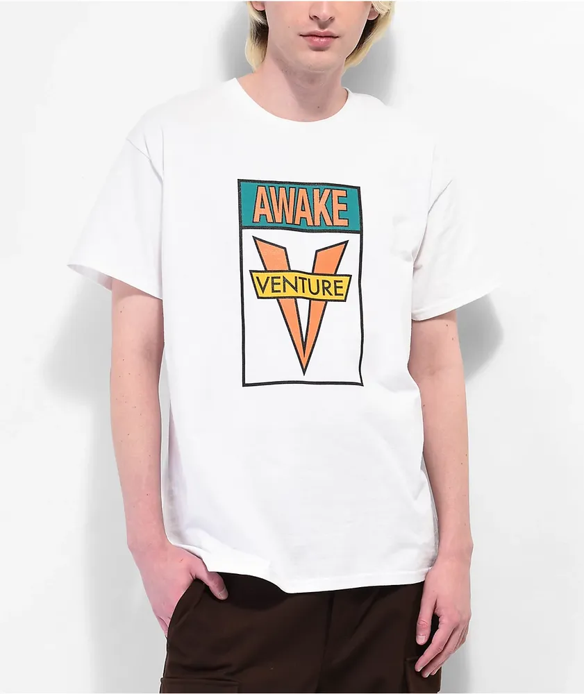 Venture Awake White T-Shirt