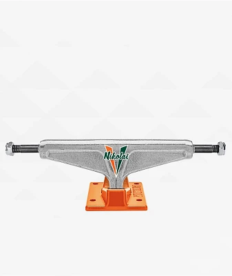 Venture Nikolai V-Hollows Silver & Orange 5.6 Skateboard Truck