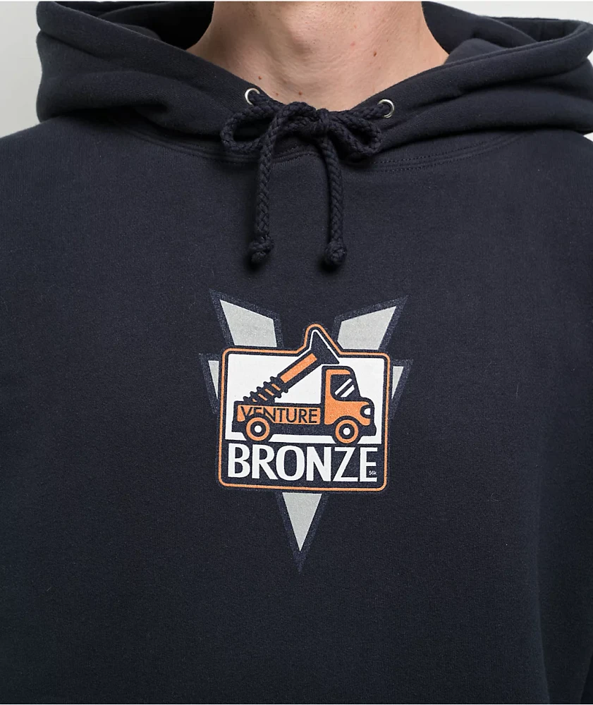 Venture x Bronze 56K Pickup Navy Hoodie