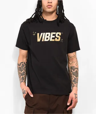 Vibes Black T-Shirt