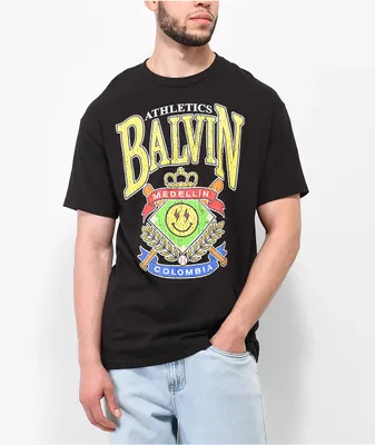 Vibras Balvin Baseball Black Wash T-Shirt