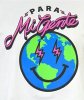 Vibras by J Balvin Para Mi Gente White Crop T-Shirt