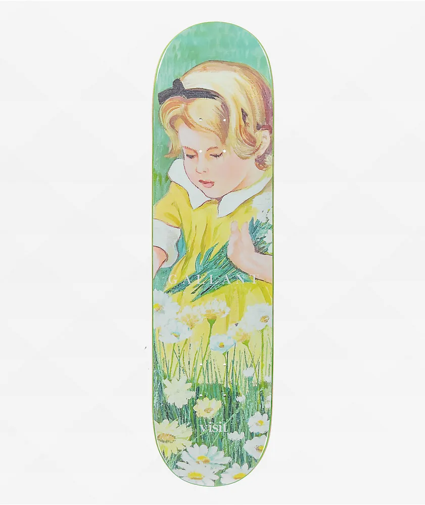 Visit Flower Child 8.25" Skateboard Deck