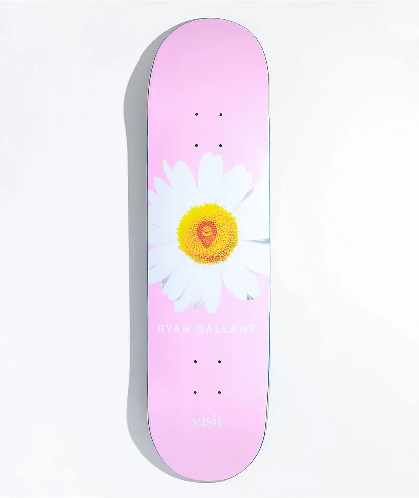 Visit Gallant Daisy  8.25" Skateboard Deck