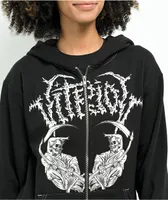 Vitriol Alonso Scythe Black Zip Hoodie